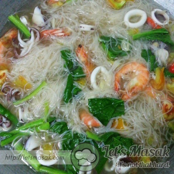 Bihun Sup Seafood