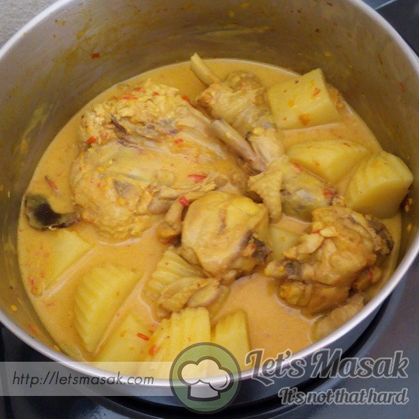 Ayam Masak Lemak Cili Api Negeri Sembilan Style Recipe Letsmasak