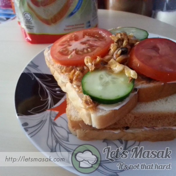 Sandwich Sardin Limau