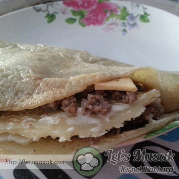 Meat Cheese Wrap