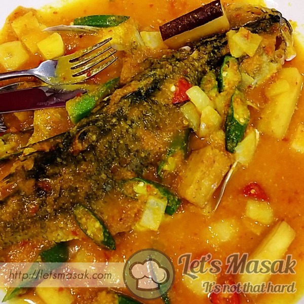 Spicy And Sour Stim Fish - Cina Peranakan