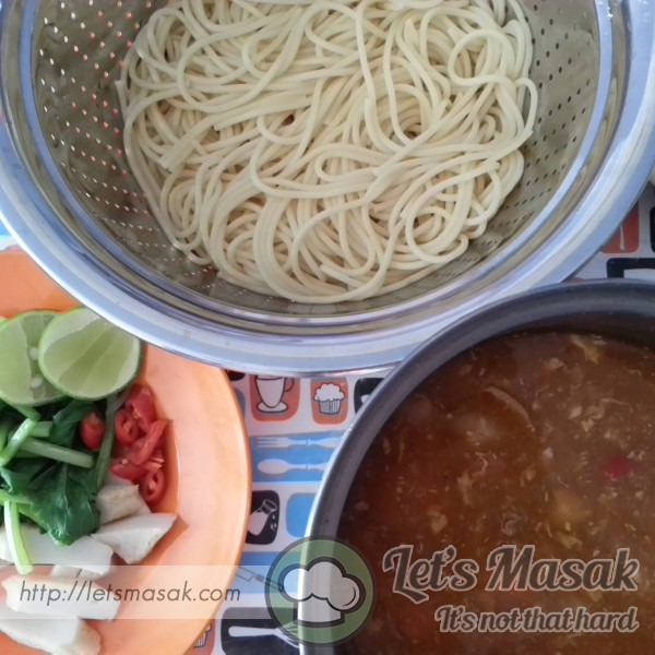 Spaghetti Kuah Bandung