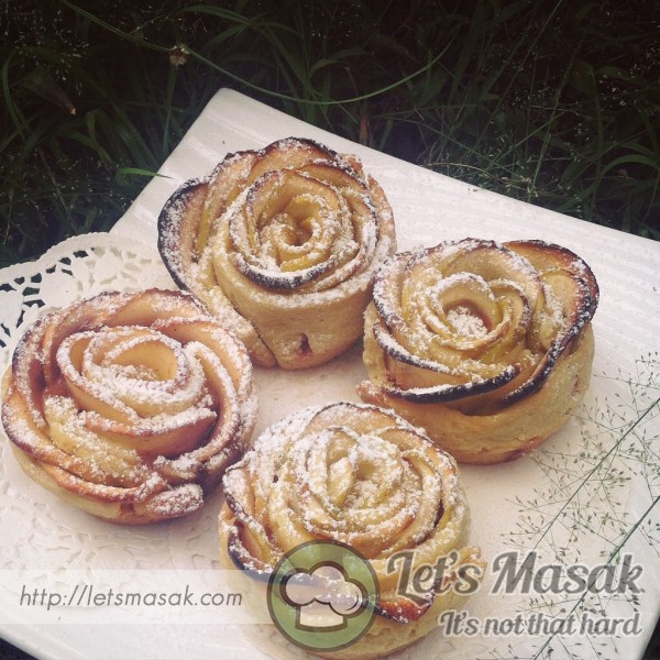 Apple Roses Pastry