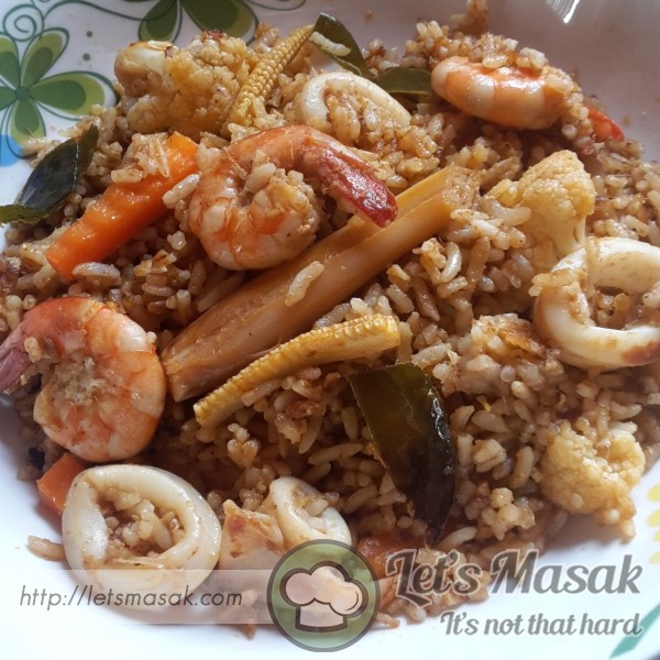 Nasi Goreng Tomyam Seafood Recipe Letsmasak