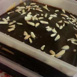 Coklat Moist Cake With Ganache Topping