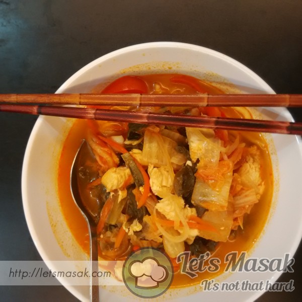 Kimchi Jigae (Sup Kimchi)