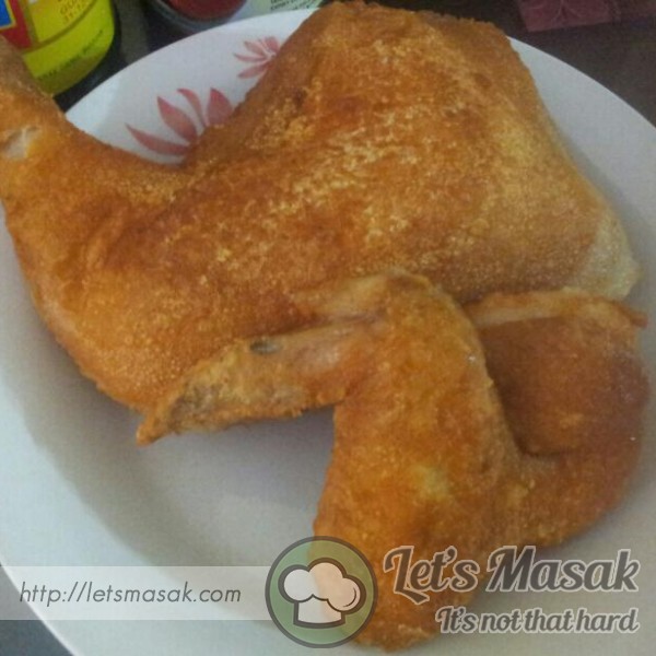 Deep Fried Large Chicken
