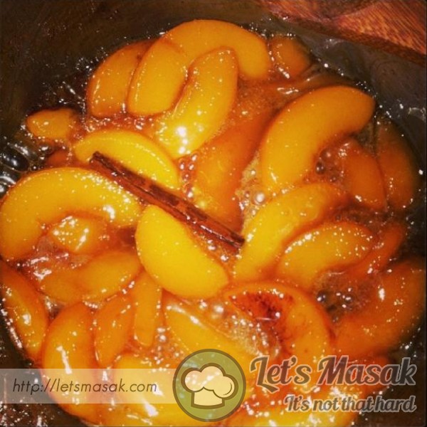 Homemade Peach Filling