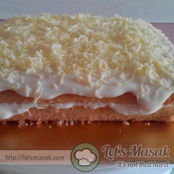 Vanila Cheese Cake Leleh