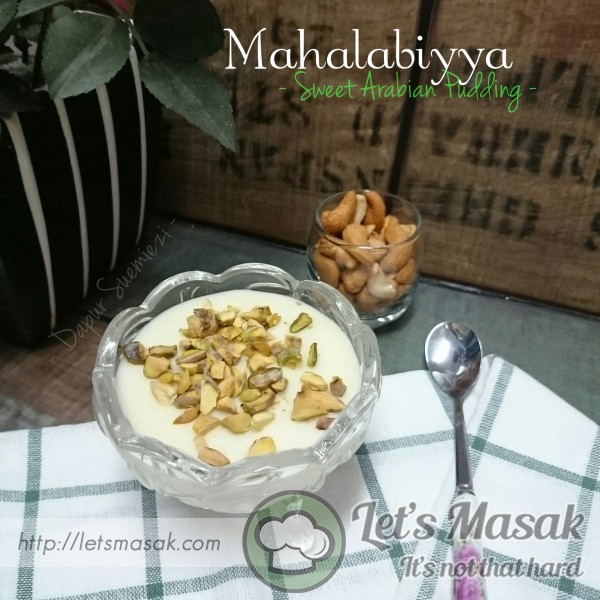 Mahalabiyya (Sweet Arabian Pudding)