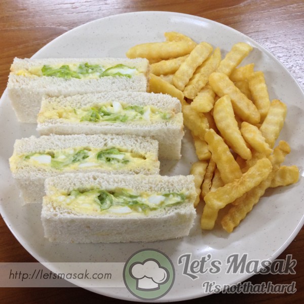 Sandwich Telur Mayo