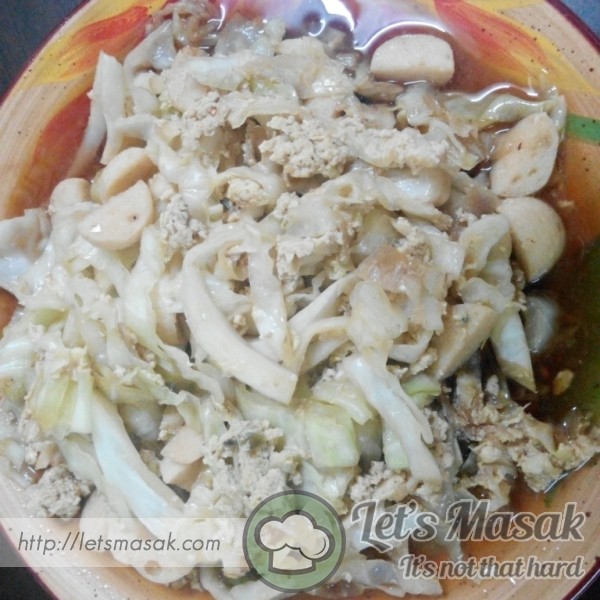 Cabbage Oyster Sauce
