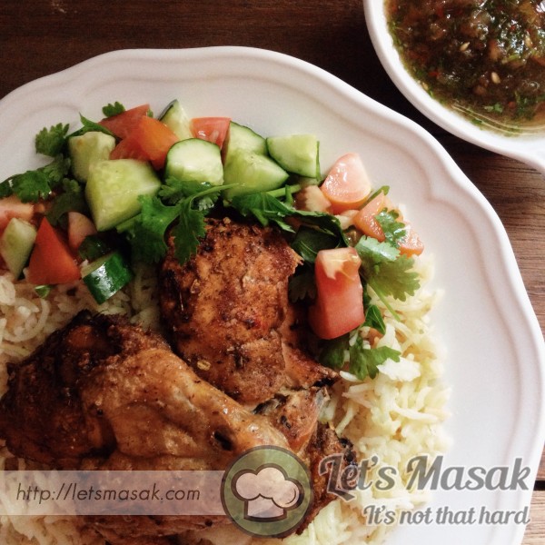 Nasi Arab Mehndi Chicken