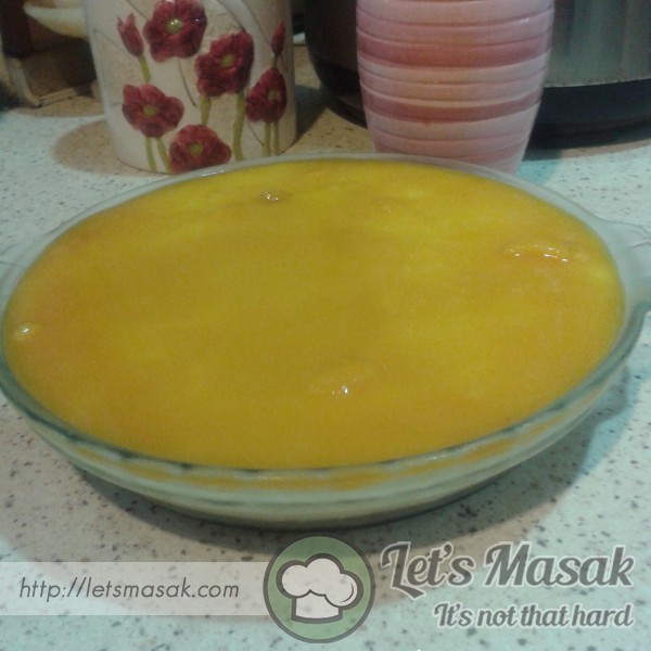 Chilled Mango Cheese Cake