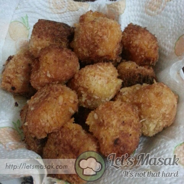 Fried Mashed Sweet Potato Balls