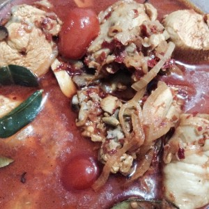 Asam Pedas Ayam (Melakau Style)